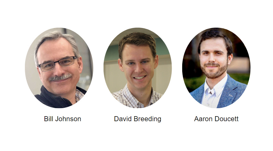 Presenters on licensed data