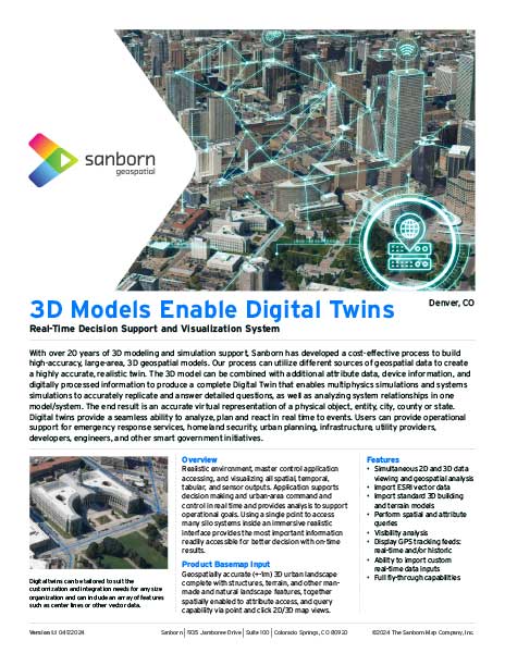 3D Models Enable Digital Twins