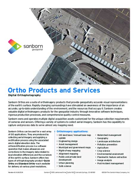 Orthoimagery